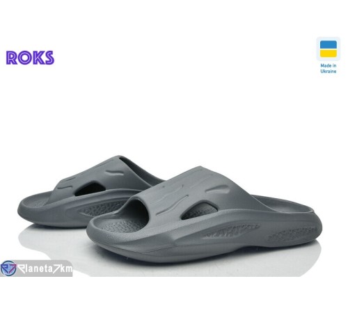 Шлепки дитячі на літо (8 пар р.36-40) сірий  "Roks"