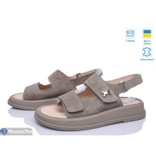 Босоніжки жіночі на літо (6 пар р.36-40) коричневий  "Linda"