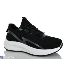 Кросівки жіночі на весну/осінь (8 пар р.36-41) чорний  "Belossa"