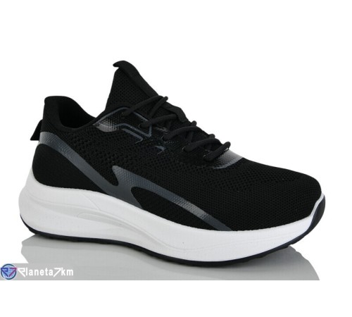 Кросівки жіночі на весну/осінь (8 пар р.36-41) чорний  "Belossa"