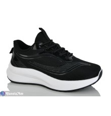 Кросівки жіночі на весну/осінь (8 пар р.36-41) чорний  "Belossa"