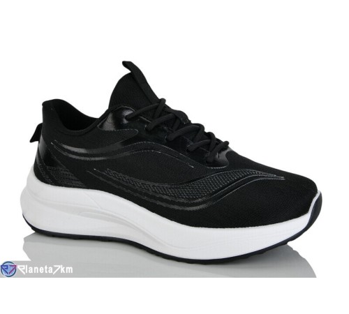 Кросівки жіночі на весну/осінь (8 пар р.36-41) чорний  "Belossa"