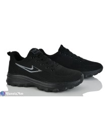 Кросівки чоловічі на весну/осінь (8 пар р.43-47) чорний  "LEVLU"