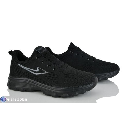 Кросівки чоловічі на весну/осінь (8 пар р.43-47) чорний  "LEVLU"