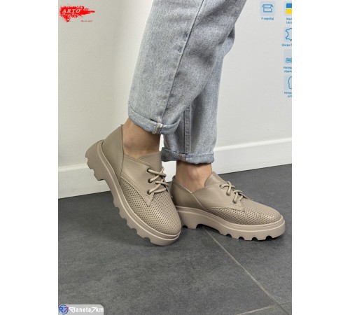 Туфлі жіночі на літо (6 пар р.36-40) бежевий  "ARTO"