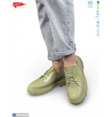 Туфлі жіночі на літо (6 пар р.36-40) зелений  "ARTO"