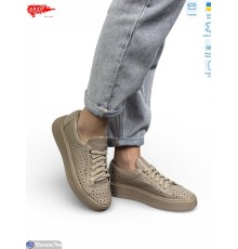 Кросівки жіночі на літо (6 пар р.36-40) бежевий  "ARTO"