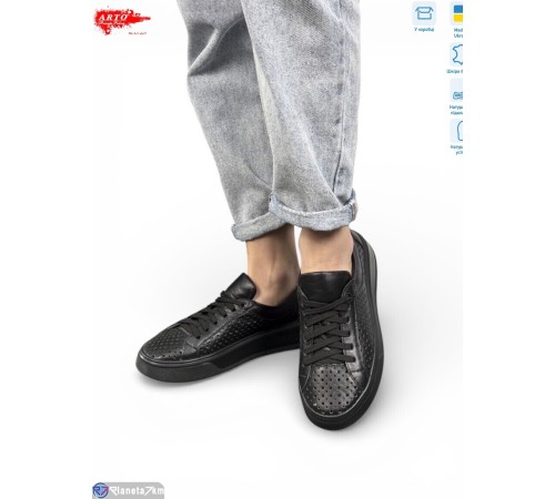Кросівки жіночі на літо (6 пар р.36-40) чорний  "ARTO"
