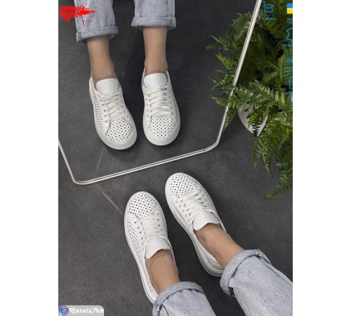 Кросівки жіночі на літо (6 пар р.36-40) білий  "ARTO"