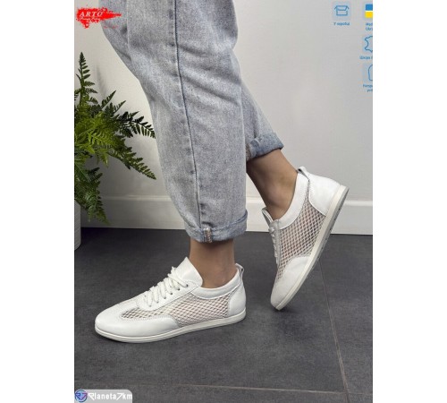 Кросівки жіночі на літо (8 пар р.36-40) білий  "ARTO"