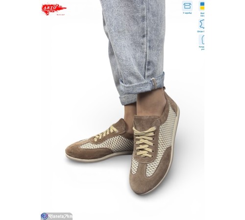 Кросівки жіночі на літо (8 пар р.36-40) коричневий  "ARTO"