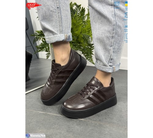 Кросівки жіночі на весну/осінь (8 пар р.37-41) коричневий  "ARTO"