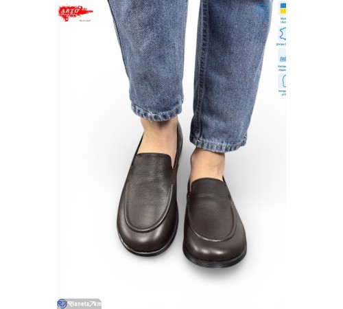 Туфлі жіночі на весну/осінь (8 пар р.36-41) коричневий  "ARTO"