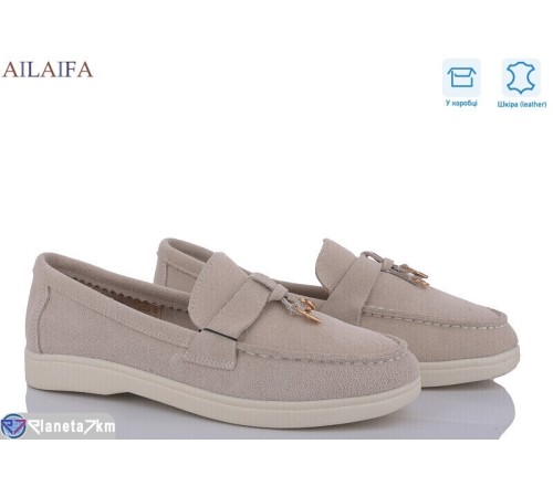 Туфлі жіночі на весну/осінь (8 пар р.36-41) бежевий  "Latifa"
