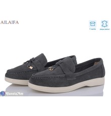 Туфлі жіночі на весну/осінь (8 пар р.36-41) сірий  "Latifa"