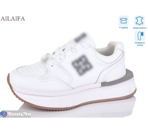 Кросівки жіночі на весну/осінь (8 пар р.36-41) білий  "Latifa"