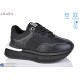 Кросівки жіночі на весну/осінь (8 пар р.36-41) чорний  "Latifa"