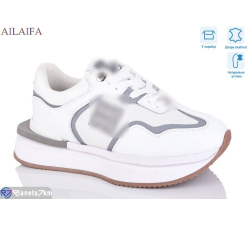 Кросівки жіночі на весну/осінь (8 пар р.36-41) білий  "Latifa"