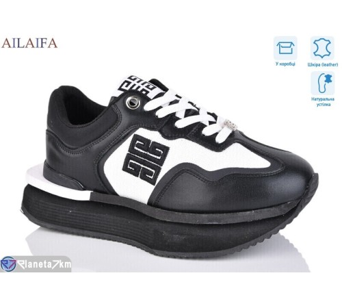 Кросівки жіночі на весну/осінь (8 пар р.36-41) чорний  "Latifa"