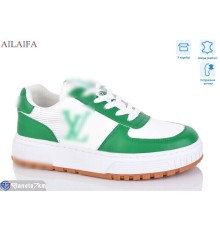 Кросівки жіночі на весну/осінь (8 пар р.36-41) зелений  "Latifa"