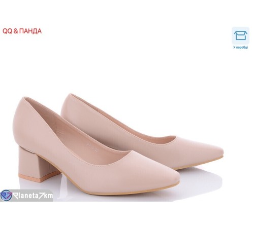 Туфлі жіночі на весну/осінь (4 пар р.36-40) бежевий  "QQ&Панда"