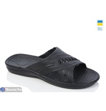 Шлепки чоловічі на літо (8 пар р.40-46) чорний  "LOTTOS"