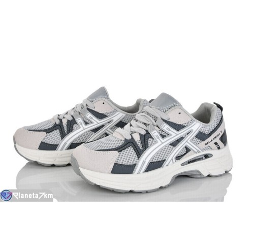 Дитячі кросівки на весну/осінь (8 пар р.36-41) сірий  "Laifakids"