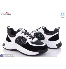 Кросівки жіночі на весну/осінь (6 пар р.36-40) чорний  "Veagia-ADA"