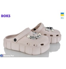 Кроки жіночі на літо (6 пар р.36-40) бежевий  "Roks"