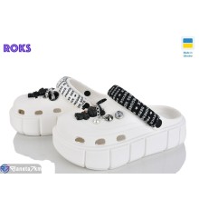 Кроки жіночі на літо (6 пар р.36-40) білий  "Roks"