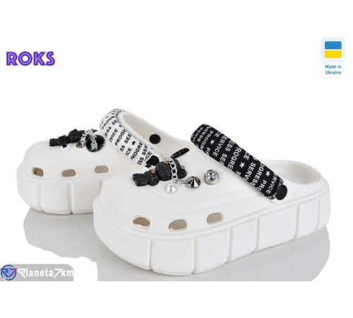 Кроки жіночі на літо (6 пар р.36-40) білий  "Roks"