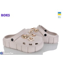 Кроки жіночі на літо (6 пар р.36-40) бежевий  "Roks"