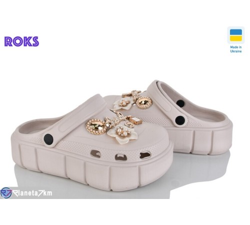Кроки жіночі на літо (6 пар р.36-40) бежевий  "Roks"
