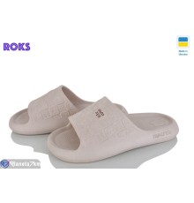 Шлепки жіночі на літо (8 пар р.37-40) бежевий  "Roks"