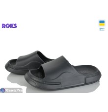 Шлепки чоловічі на літо (8 пар р.41-46) сірий  "Roks"