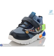 Дитячі кросівки на весну/осінь (8 пар р.23-28) синій  "Normashoes"