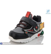 Дитячі кросівки на весну/осінь (8 пар р.23-28) чорний  "Normashoes"