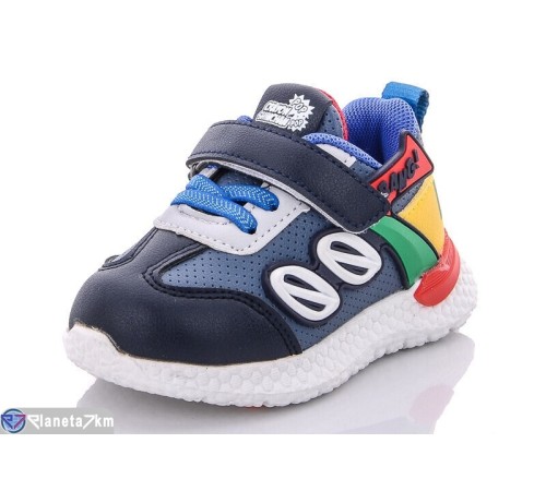 Дитячі кросівки на весну/осінь (8 пар р.21-26) синій  "Normashoes"