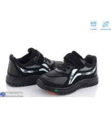 Дитячі кросівки на весну/осінь (8 пар р.25-30) чорний  "Normashoes"