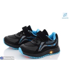 Дитячі кросівки на весну/осінь (8 пар р.20-25) чорний  "Normashoes"