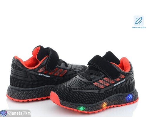 Дитячі кросівки на весну/осінь (8 пар р.20-25) чорний  "Normashoes"