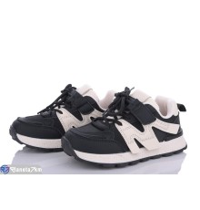 Дитячі кросівки на весну/осінь (8 пар р.32-37) чорний  "Normashoes"