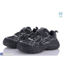 Дитячі кросівки на весну/осінь (8 пар р.32-37) чорний  "Normashoes"