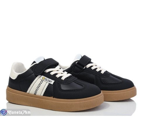 Дитячі кросівки на весну/осінь (6 пар р.32-37) чорний  "Normashoes"