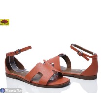 Босоніжки жіночі на літо (8 пар р.36-40) оранжевий  "Mei De Li"