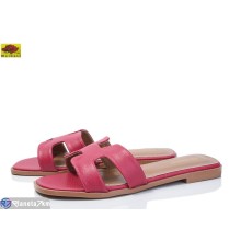 Шлепки жіночі на літо (8 пар р.36-40) рожевий  "Mei De Li"