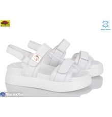 Босоніжки жіночі на літо (8 пар р.36-41) білий  "Mei De Li"