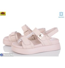 Босоніжки жіночі на літо (8 пар р.36-41) бежевий  "Mei De Li"