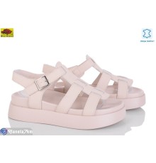 Босоніжки жіночі на літо (8 пар р.36-41) бежевий  "Mei De Li"