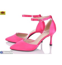 Туфлі жіночі на літо (6 пар р.36-40) рожевий  "Mei De Li"